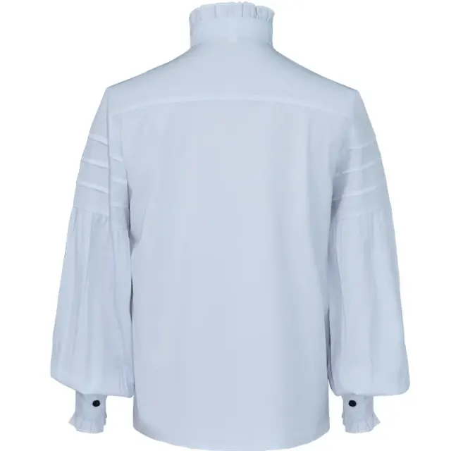 detalle de Camisa de manga larga de pirata medieval unisex para cosplay 8