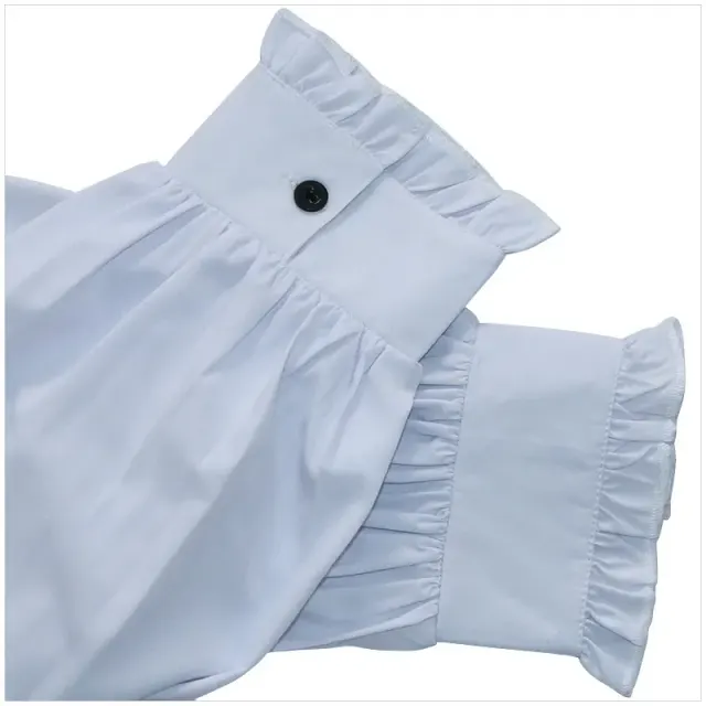 detalle de Camisa de manga larga de pirata medieval unisex para cosplay 12