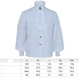 Camisa de pirata - Blanco