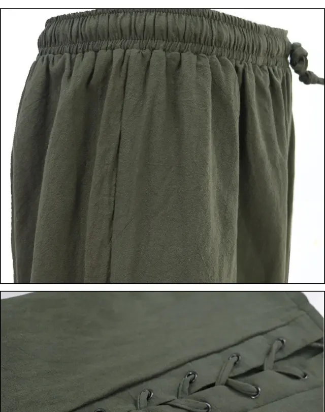 Unisex-Mittelalter-Piraten-Renaissance-Ballonhose für Cosplay und Bühne Detail 12