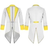 Multi-Color Tailcoat - White
