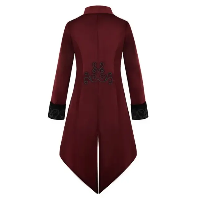 Unisex-Frack im Vintage-Mittelalter-Stil für Halloween, Cosplay und Bühne Detail 8