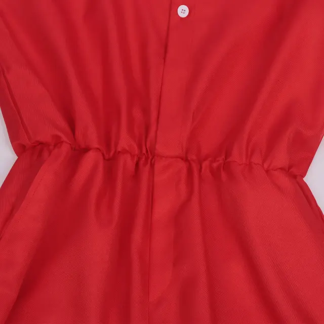 Bedruckter Unisex-Jumpsuit mit langen Ärmeln für Halloween, Cosplay und Bühne Detail 19