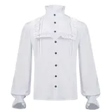 Chemise victorienne style 1 - Blanc