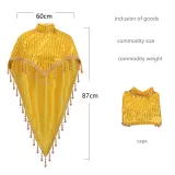 Tassel Shawl - Yellow
