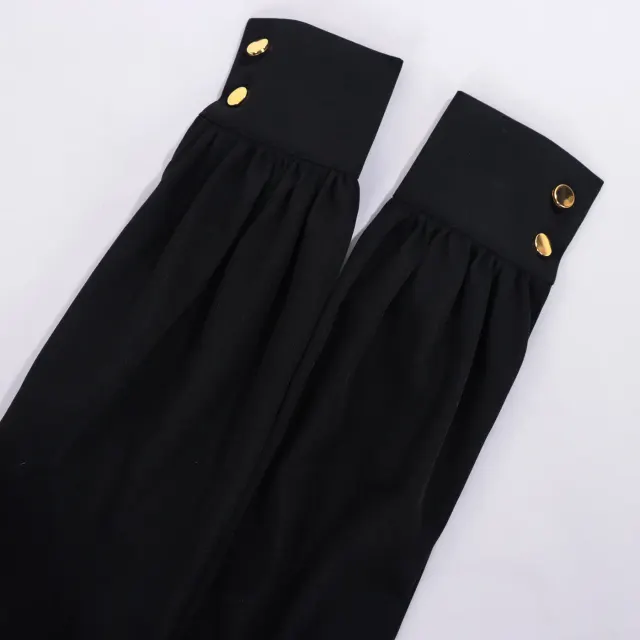 Unisex Victorian Gothic Gentleman Cosplay Trench Coat detail 6