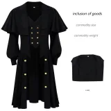 Gentleman Vintage Trench Coat - Dark Gray