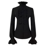 Chemise pour femme style 1 - Noir