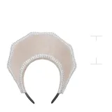 Tocado medieval - Beige