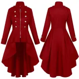 Trench zippé - Rouge