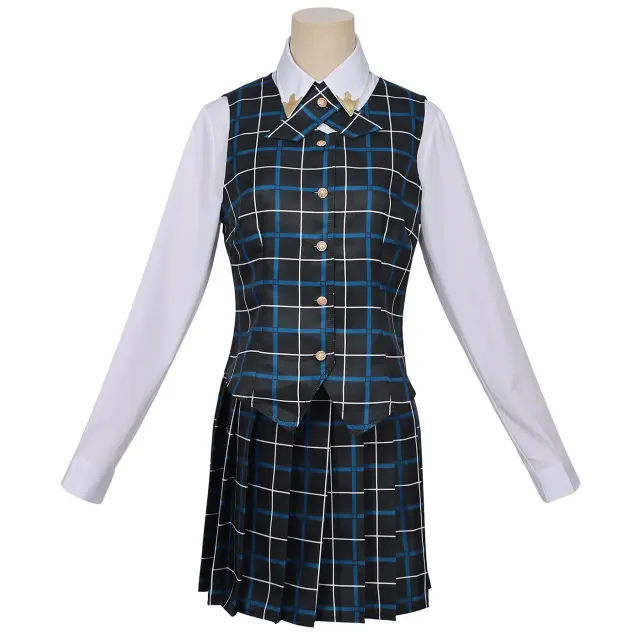 Witch Academy JK-Uniform Cosplay-Set im britischen Vintage-Stil Detail 1