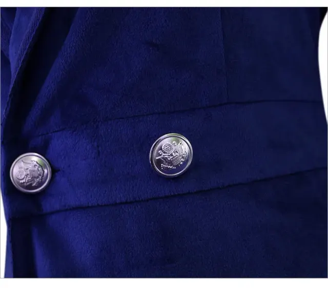 Damen-Samt-Langmantel im Mittelalter-Stil für Weihnachts-Cosplay Detail 11