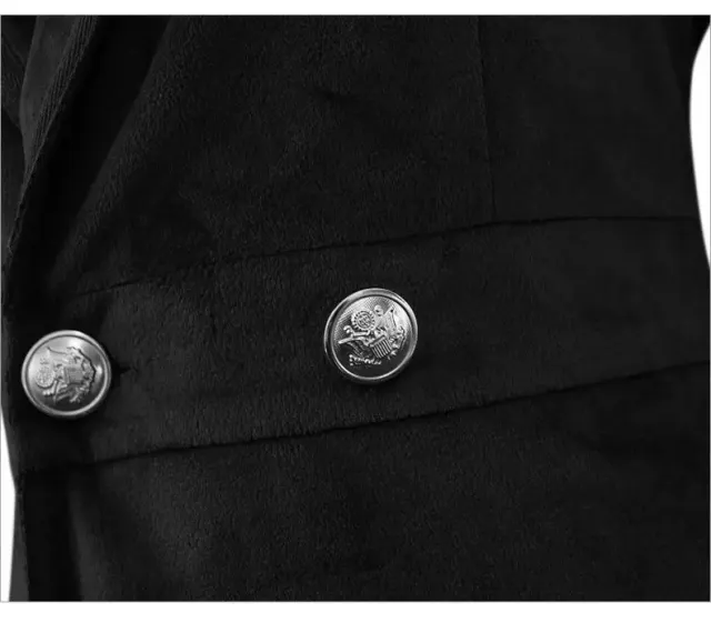 Damen-Samt-Langmantel im Mittelalter-Stil für Weihnachts-Cosplay Detail 18