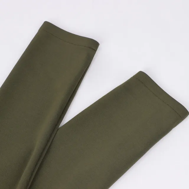 Women's Army Green Pilot Jumpsuit with Straps for Cosplay detail 7