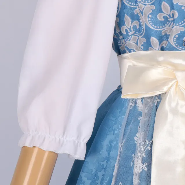 detalle de Conjunto de disfraz de vestido cervecero bávaro de Oktoberfest para mujer 2