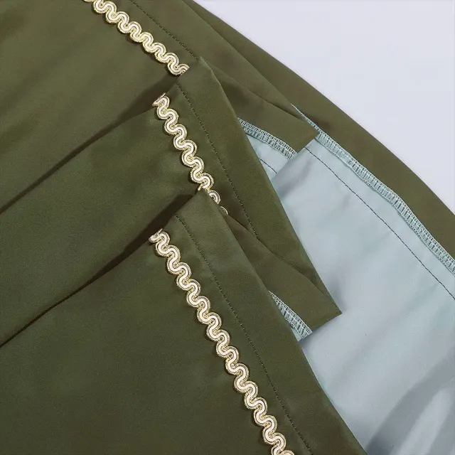 detalle de Disfraz cosplay de vestido cervecero bávaro de Oktoberfest para mujer 6
