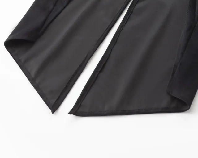 Damen-Gothic-Frackjacke in Übergröße mit Stehkragen Detail 6