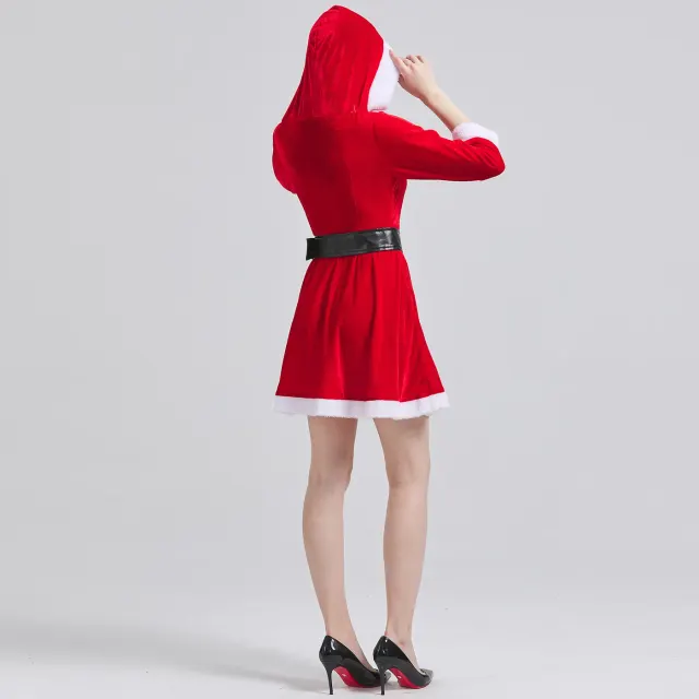 2025 Women's Medieval Christmas Cosplay Stage Dress detail 12