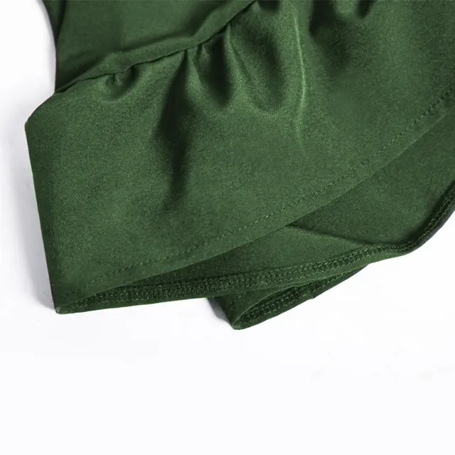 Women's Medieval Renaissance Irregular Hem Short-Sleeve Dress detail 10