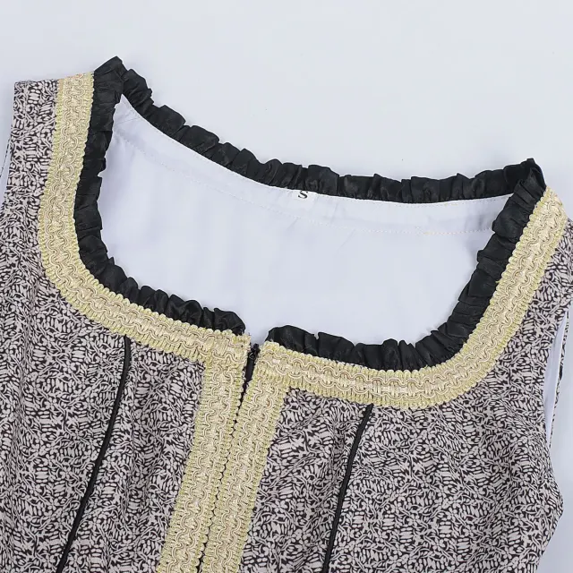Damen-Oktoberfest-Kleid im bayerischen Stil mit Spitzenmieder für Cosplay Detail 2