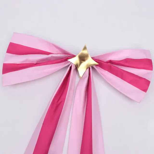 Women's Pink Anime Cosplay Dress Full Set for Halloween detail 8