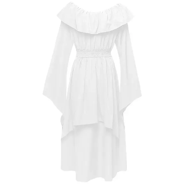 detalle de Vestido corsé steampunk gótico victoriano de talla grande para mujer 11