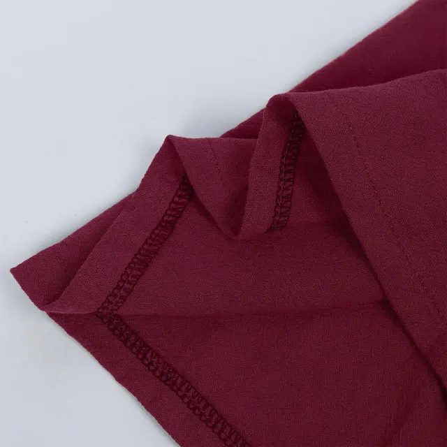 Schulterfreie Renaissance-Sommerbluse für Damen mit Puffärmeln und lockerer Passform Detail 18