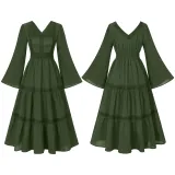 Robe Renaissance - Vert