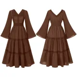 Robe Renaissance - Marron