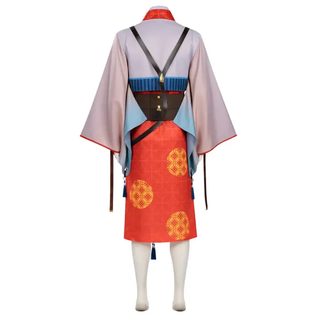 Year of the Horse Tanjiro Giyu Cosplay Costume Set detail 18