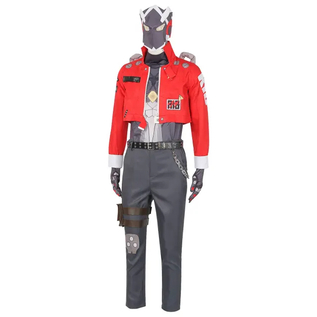 Zenless Zone Zero Billy Kid Cosplay-Kostüm-Set Detail 1
