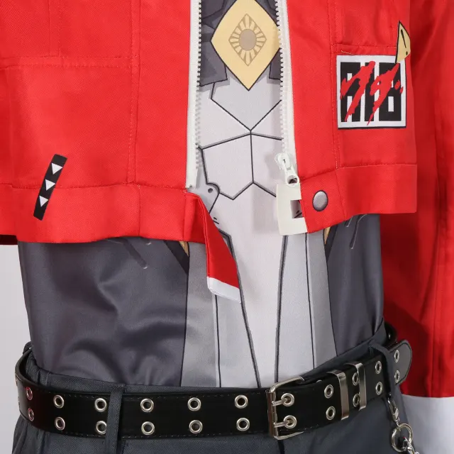 Zenless Zone Zero Billy Kid Cosplay-Kostüm-Set Detail 3